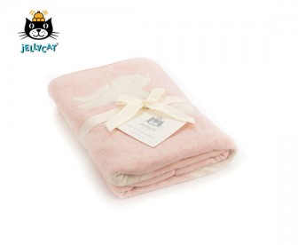 Jellycat 害羞邦尼兔纯棉毛巾毯 粉色(76厘米*102厘米) Jellycat 害羞邦尼兔纯棉毛巾毯 粉色(76厘米*102厘米)